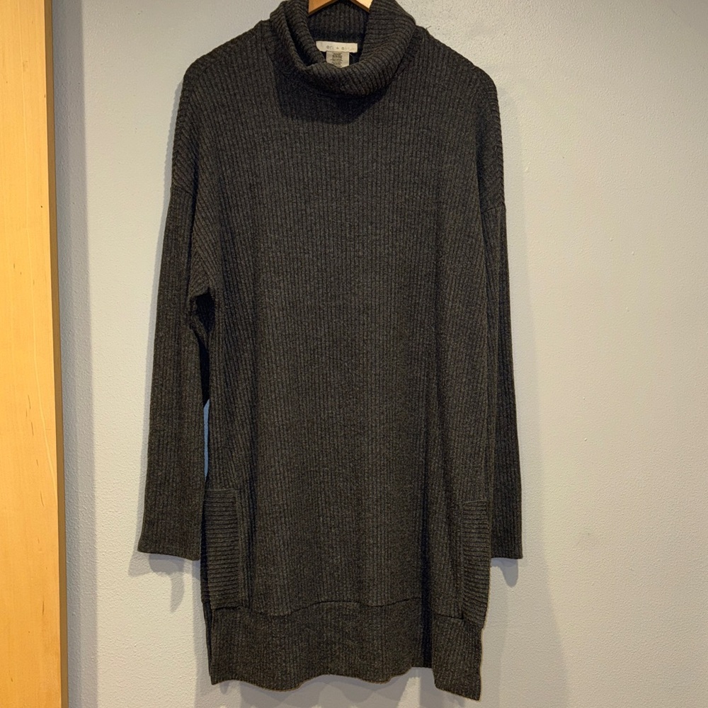 Eri & Ali Cozy Turtleneck Sweater dress / tunic